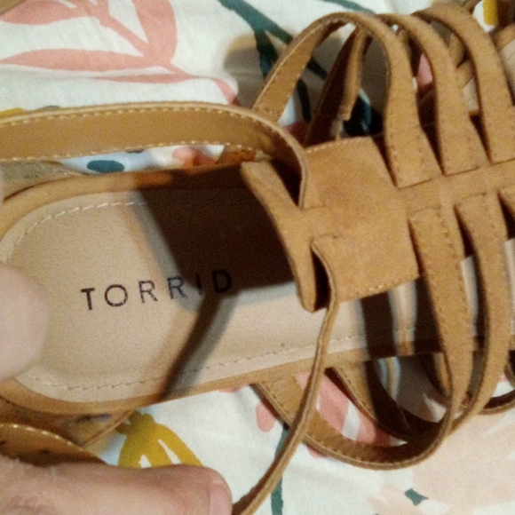Torrid size 10W Gladiator sandals - Picture 4 of 5